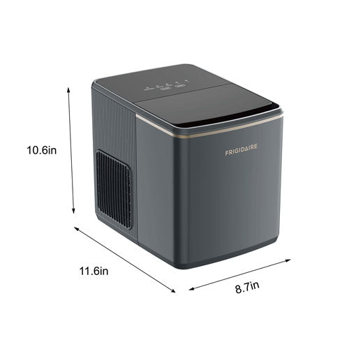 Frigidaire 26 lb grey countertop bullet ice maker gallery image 5