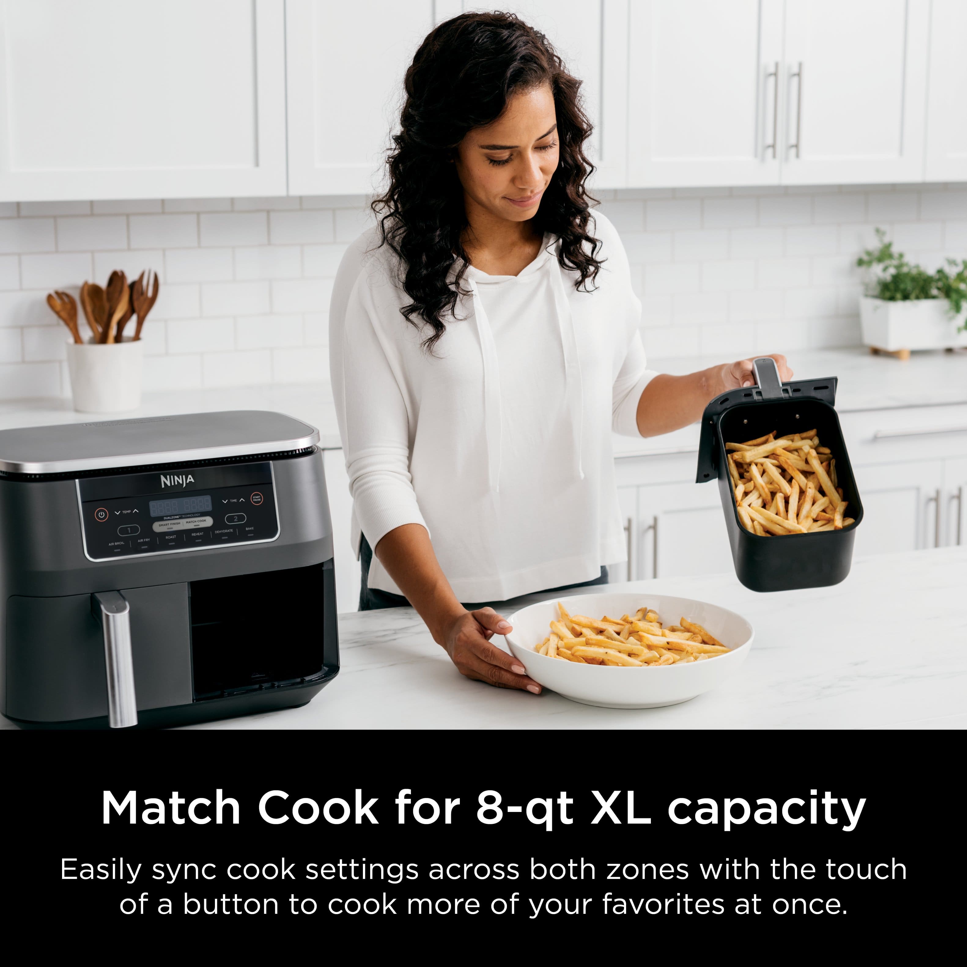 Ninja Foodi DualZone 6-in-1 8-Qt Air Fryer – Black product image 10