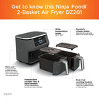 Ninja Foodi DualZone 6-in-1 8-Qt Air Fryer – Black product image 14