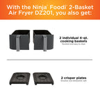 Ninja Foodi DualZone 6-in-1 8-Qt Air Fryer – Black product image 15