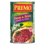 Primo Thick and Zesty Garlic and Herb Pasta Sauce - 680ml