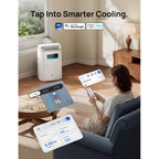 Dreo DR-HAC012S 8,000 BTU Smart Portable Air Conditioner – White product image 10