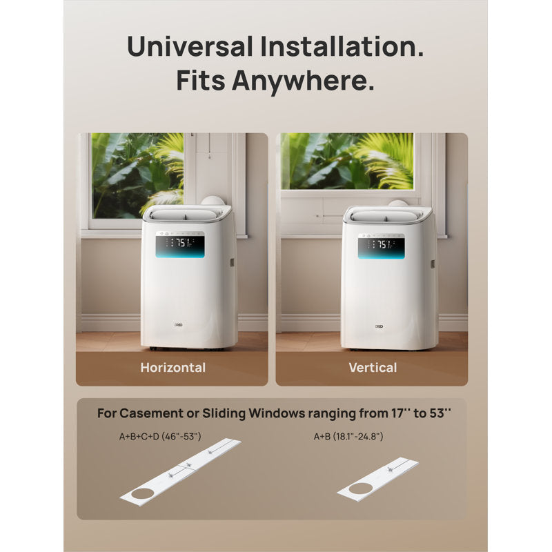 Dreo DR-HAC012S 8,000 BTU Smart Portable Air Conditioner – White product image 9