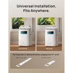 Dreo DR-HAC012S 8,000 BTU Smart Portable Air Conditioner – White product image 9