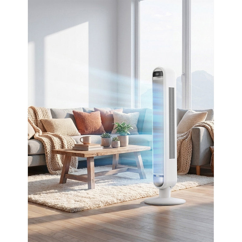Dreo Cruiser Pro T1 42-Inch Smart Tower Fan – White product image 1