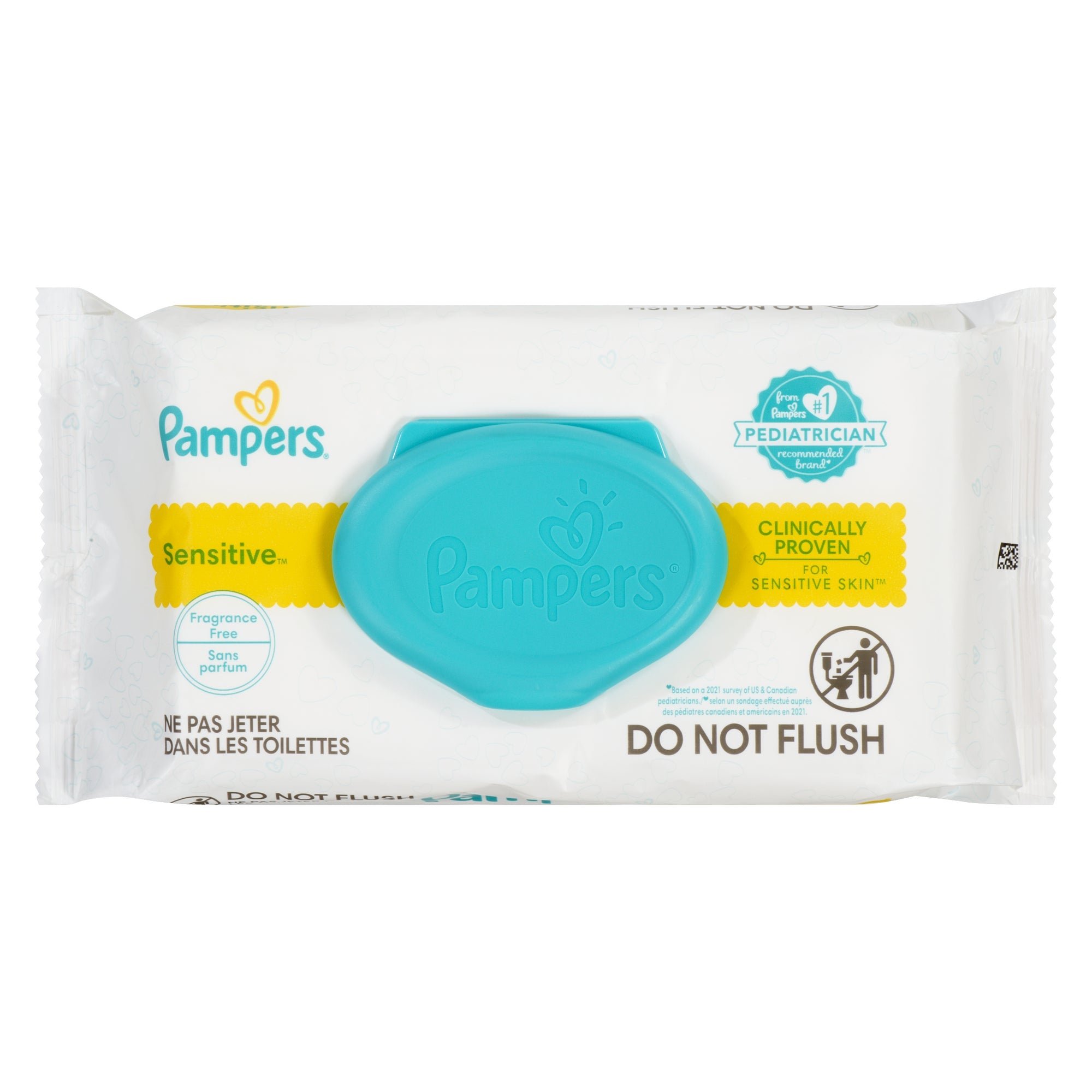 Pampers lingettes pour bébés, emb. de 56