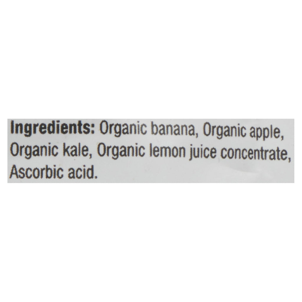 Baby Gourmet Aliments Biologiques pour Bébés Banane, Pomme et Chou Frisé 6 Mois+, 128 ml