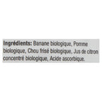 Baby Gourmet Aliments Biologiques pour Bébés Banane, Pomme et Chou Frisé 6 Mois+, 128 ml