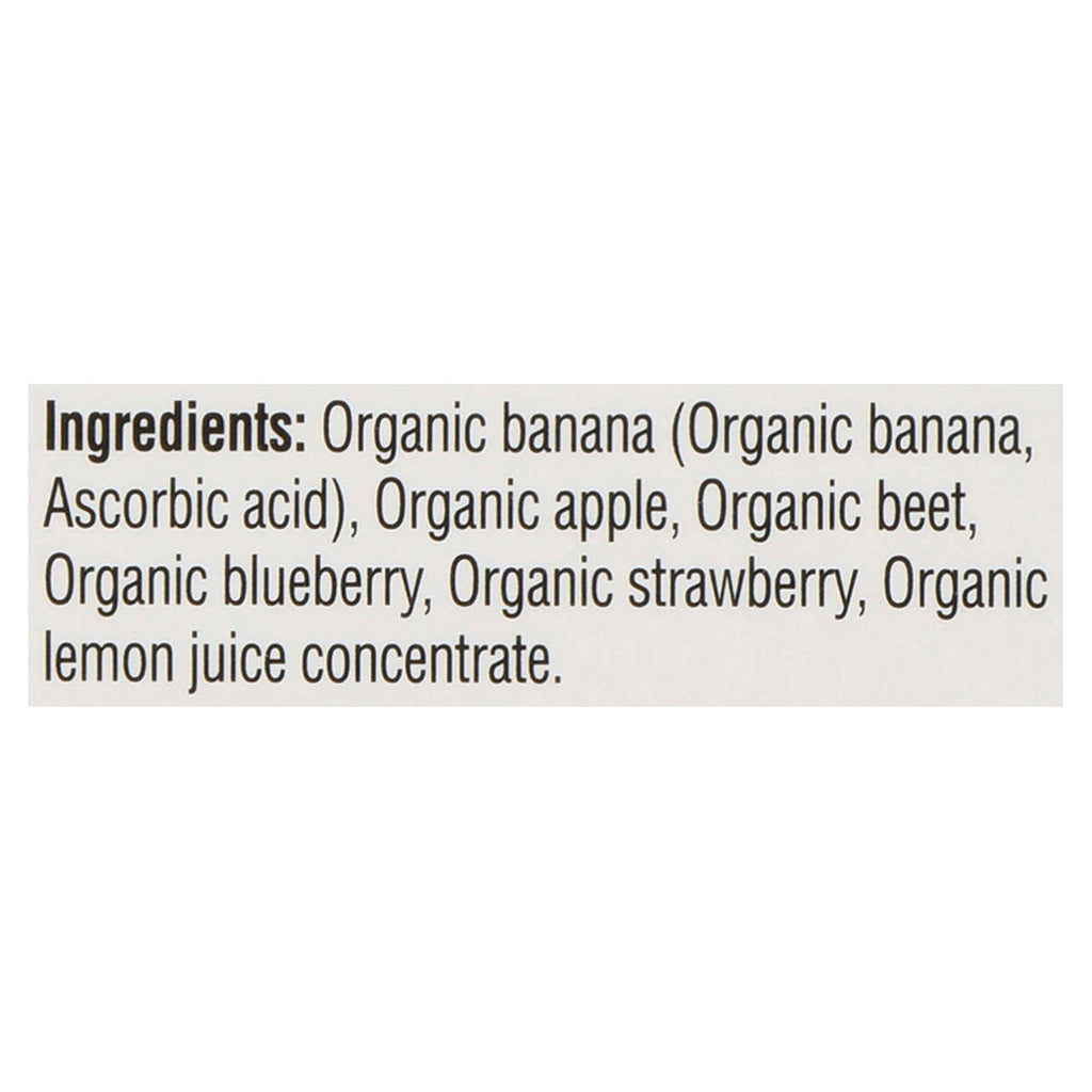 Go Gourmet Squoosh Bio Bleuetrave Collation 100% Fruits et Légumes, Emballage de 4, 90 g