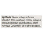 Go Gourmet Squoosh Bio Bleuetrave Collation 100% Fruits et Légumes, Emballage de 4, 90 g