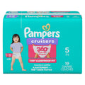 Couches Pampers Cruisers, 5, emballage de 19