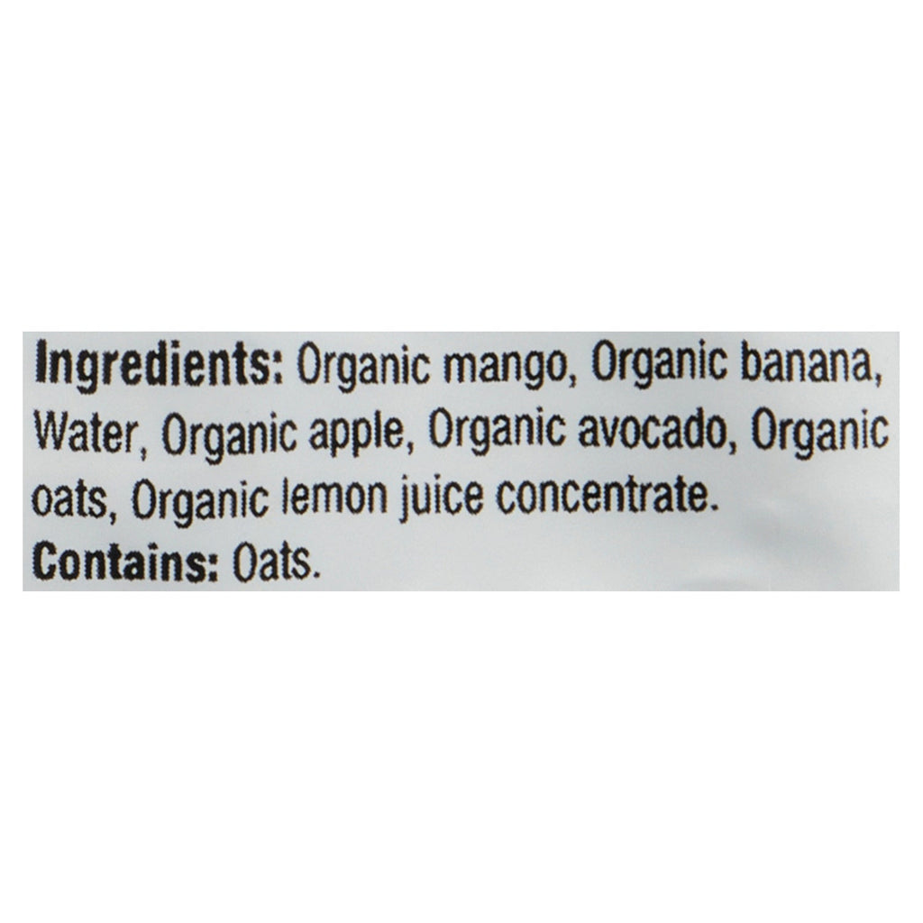 Baby Gourmet Purée Mangue, Avocat et Avoine 6+ Mois, 128 ml