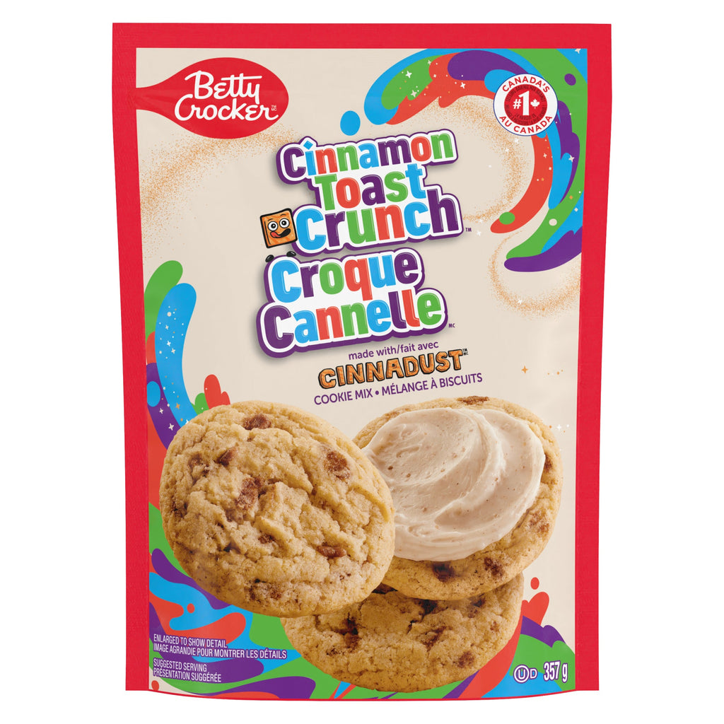 Betty Crocker Cinnamon Toast Crunch Cookie Mix, 357-g