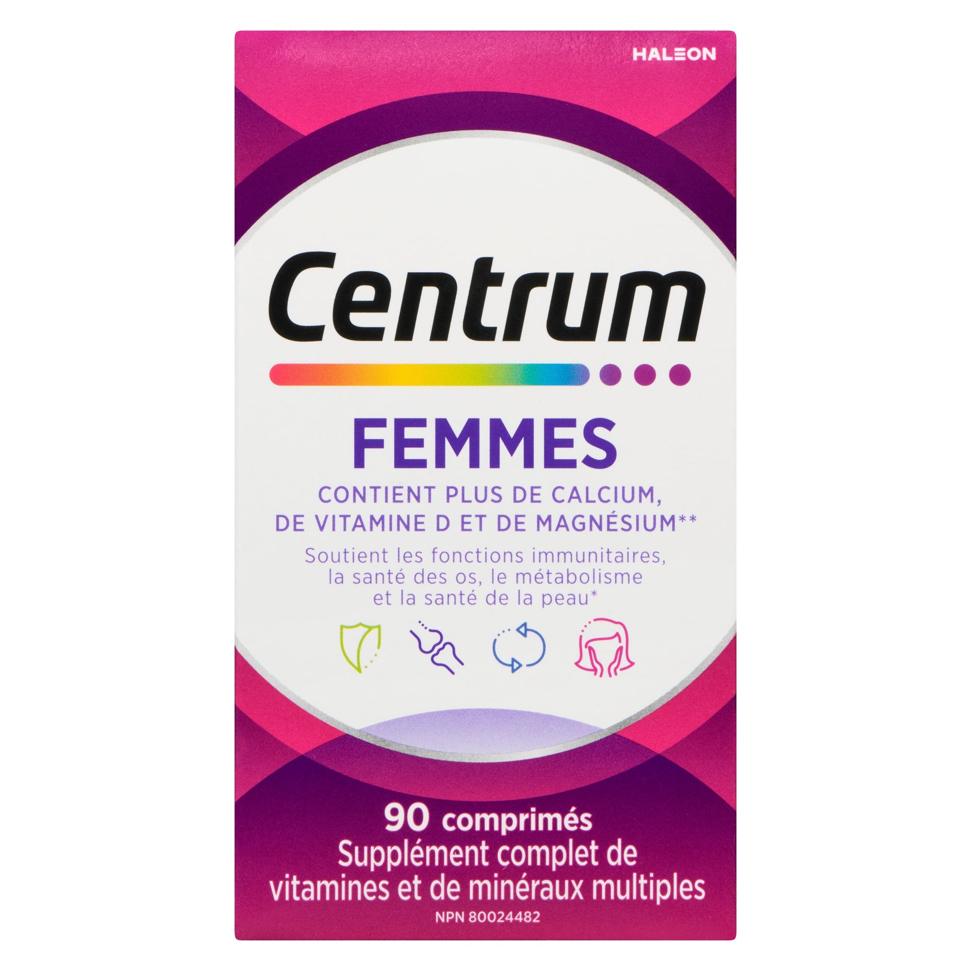 Centrum Complete Multivitamin/Mineral Supplement Women Tablets, 90-Pack
