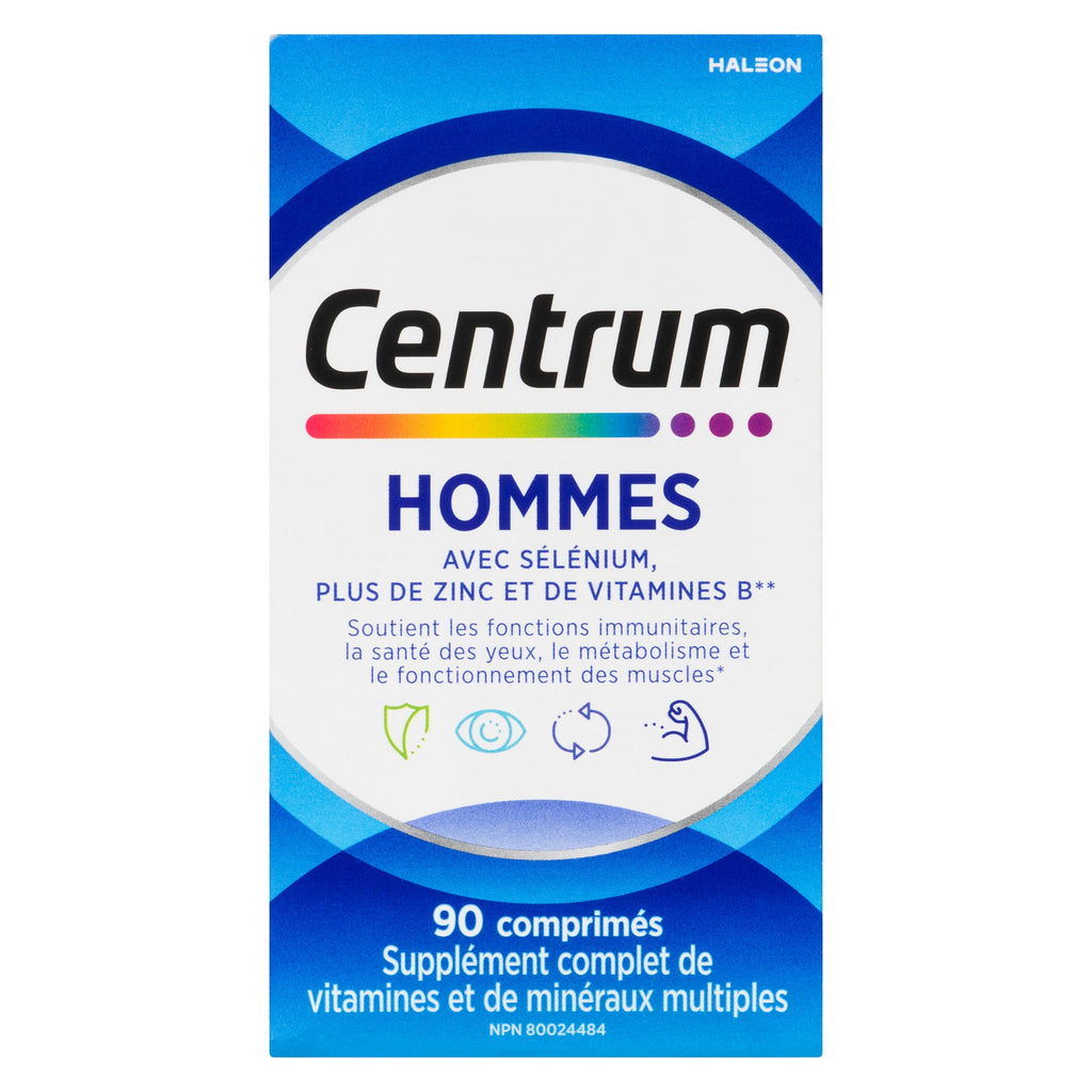 Centrum Complete Multivitamin/Mineral Supplement Men Tablets, 90-Pack