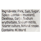 Halenda's Smoked and Dry Cured Pork Sausage Mild Hunter Garlic, 275 g