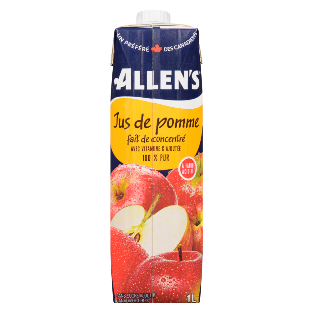 Allen's Apple Juice from Concentrate, 1 L