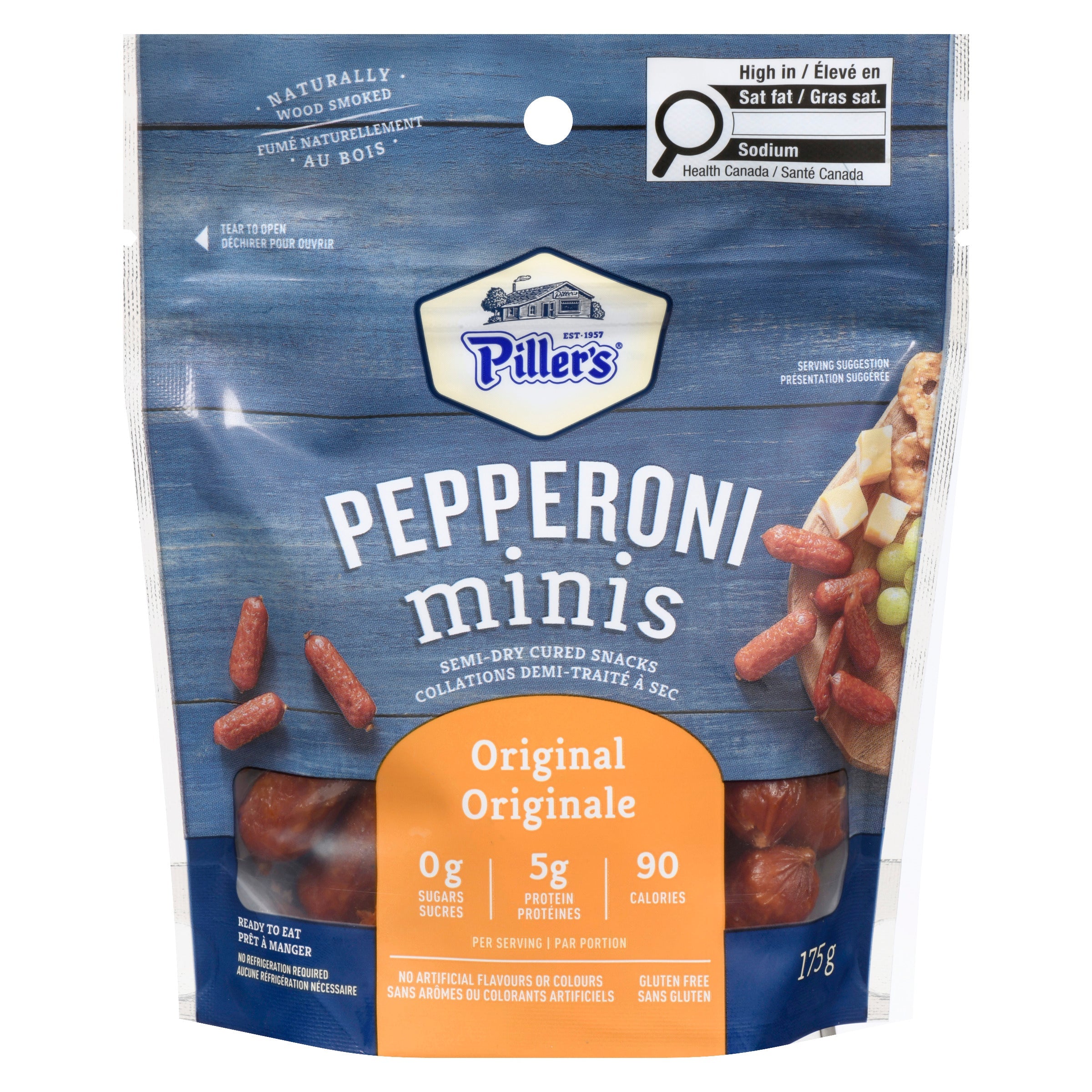 Pillers Pepperoni Minis, 175 g