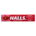 Halls Relief Mentho-Lyptus Cherry Flavour, 9-Pack