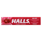 Halls Relief Mentho-Lyptus Cherry Flavour, 9-Pack