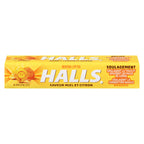 Halls Relief Mentho-Lyptus Honey Lemon Flavour, 9-Pack
