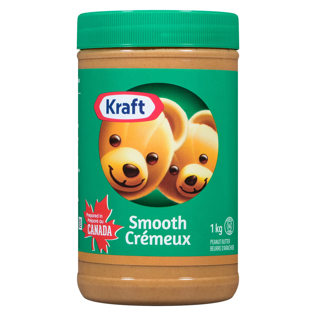 Kraft Smooth Peanut Butter, 1 kg
