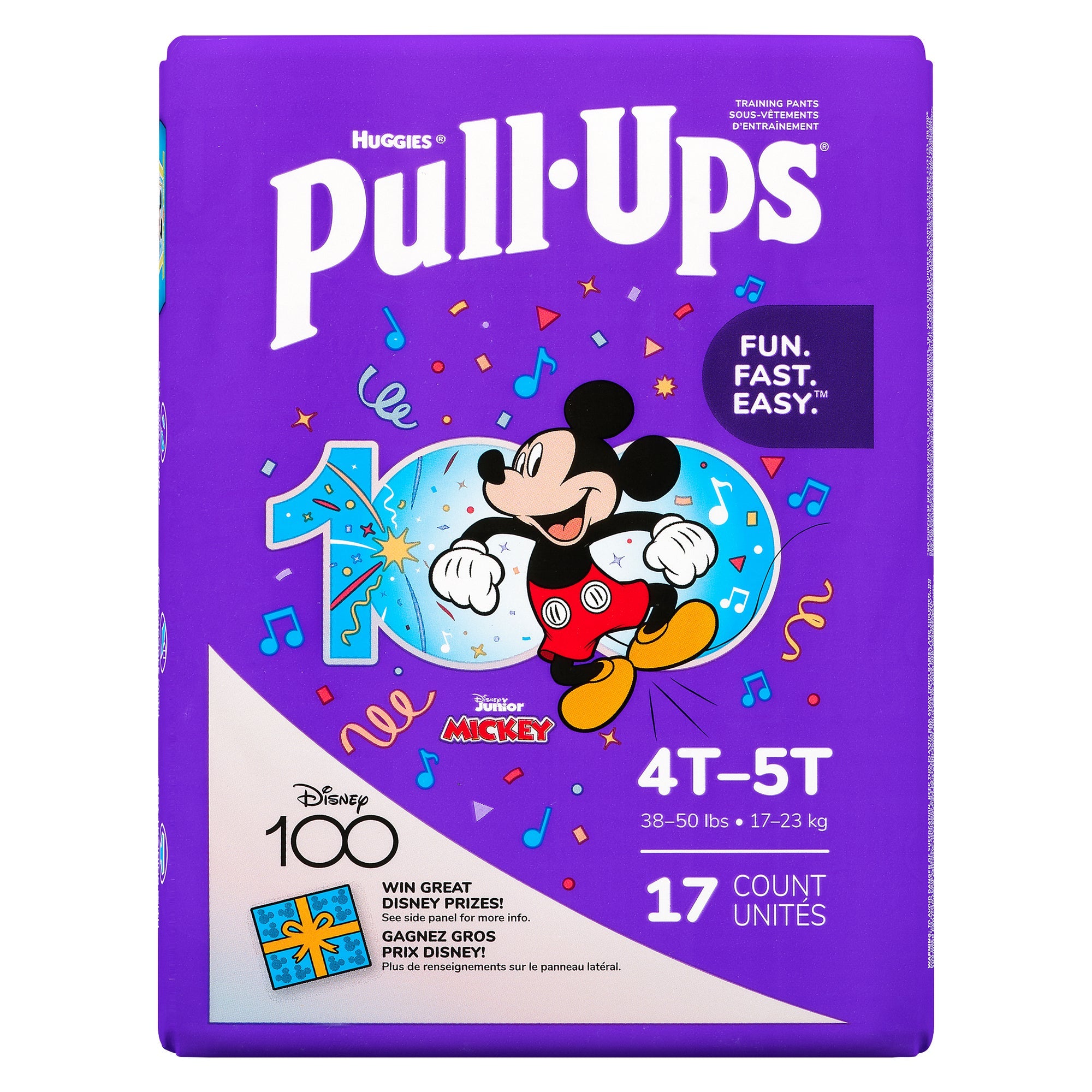Sous-vêtements d'entraînement Huggies Pull-Ups pour garçons - emb. de 17