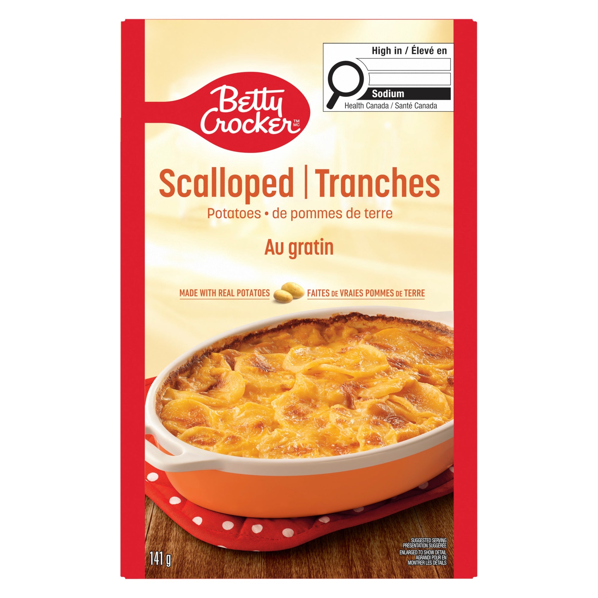 Betty Crocker Scalloped Potatoes au Gratin, 141 g