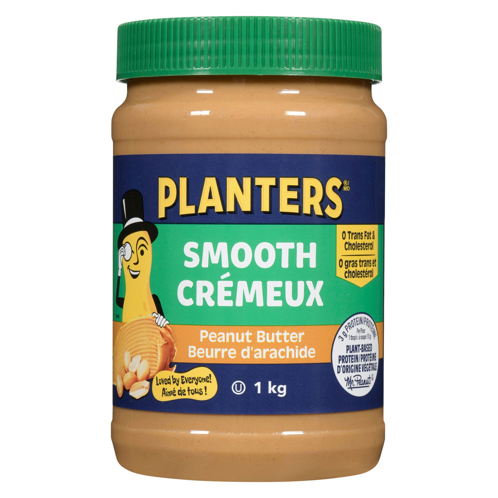 Planters Smooth Peanut Butter - 1kg