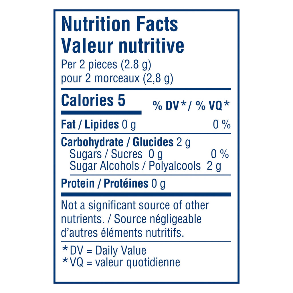 Wrigley's Excel Polar Ice Chewing Gum - 12pk.
