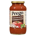 Prego Fresh Mushrooms Pasta Sauce - 645ml