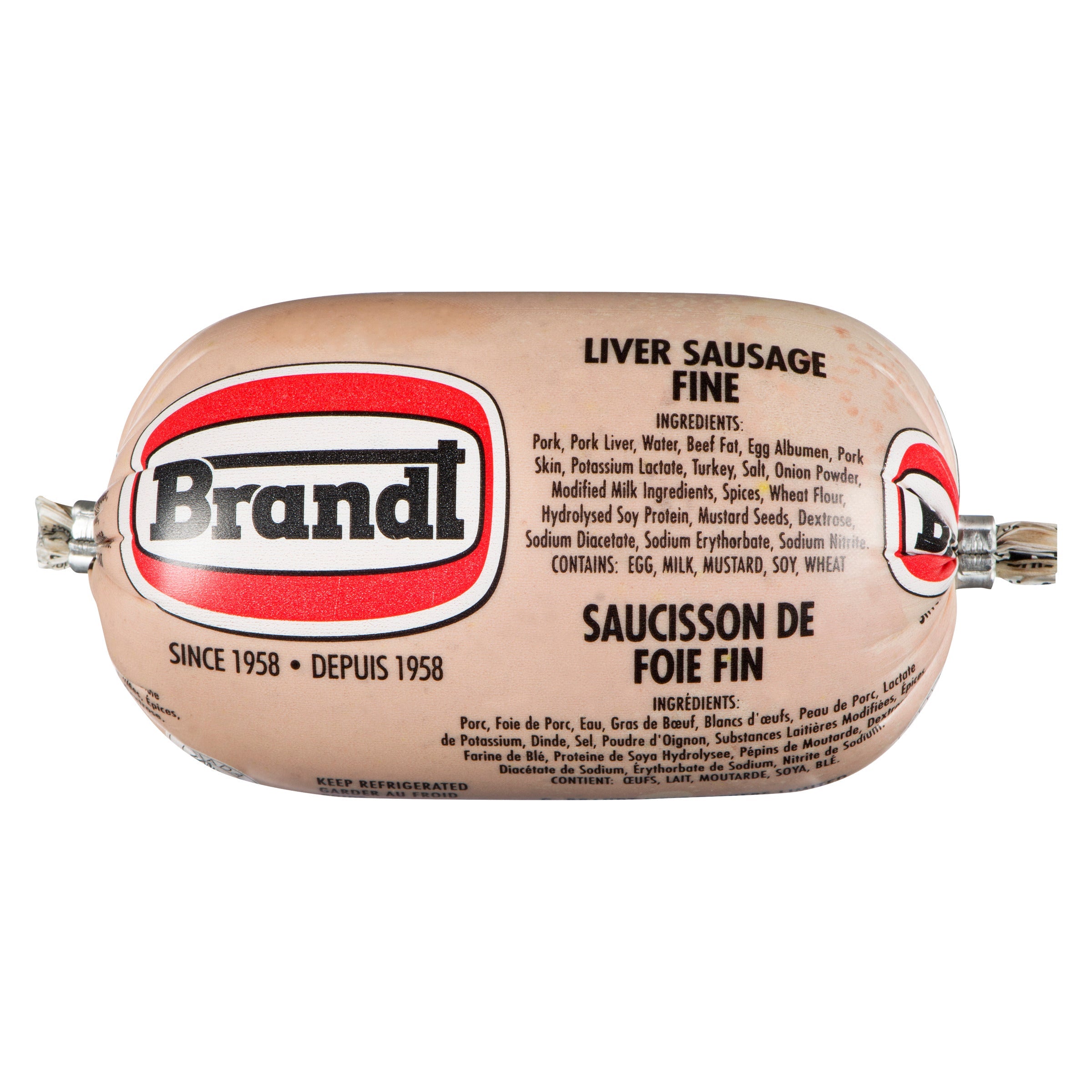 Brandt Fine Liver Sausage, 250 g
