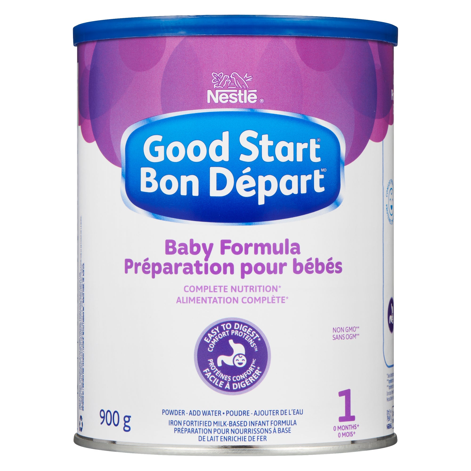 Bon Départ Préparation pour Nourrissons à Base de Lait Enrichie de Fer Préparation pour Bébés Poudre 1 0 Mois+, 900 g