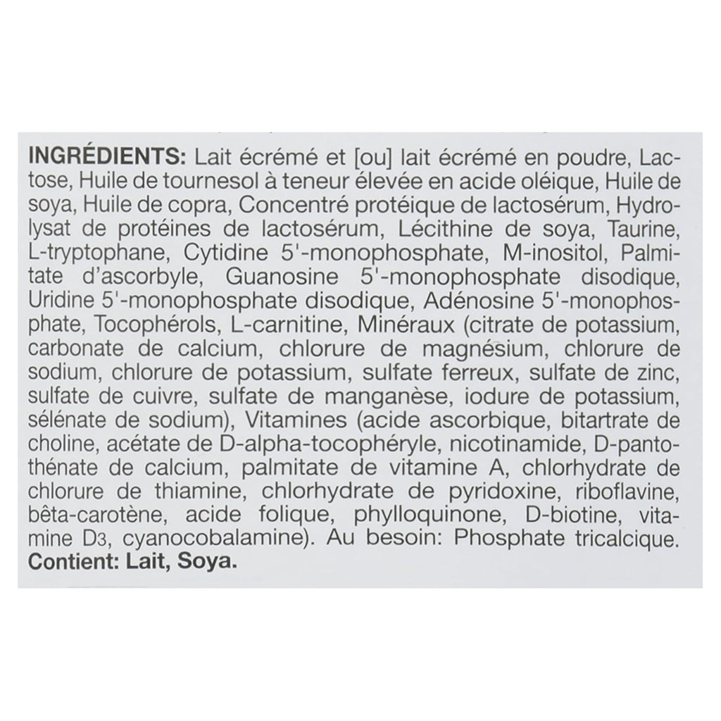 Préparation pour nourrissons Similac plus faible en fer en poudre, 850 g