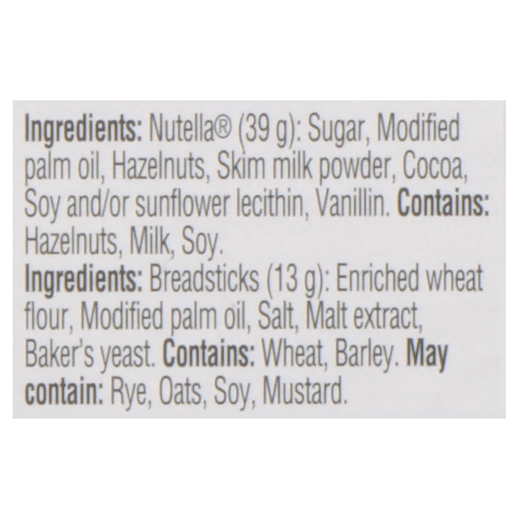 Nutella & Go! Hazelnut Spread with Cocoa + Breadsticks, 52 g