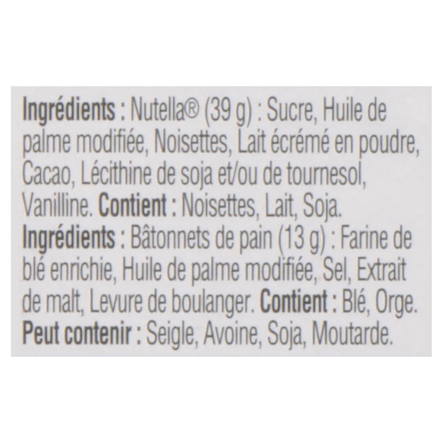 Nutella & Go! Hazelnut Spread with Cocoa + Breadsticks, 52 g