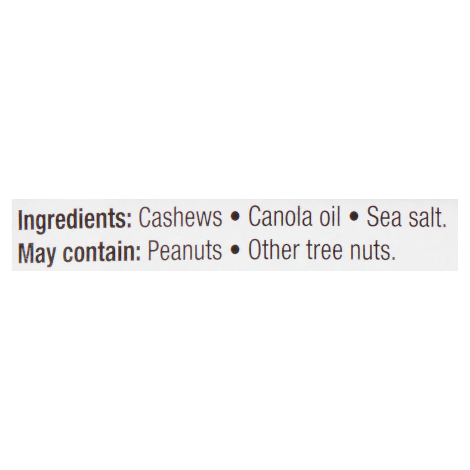 Trophy Roasted Cashews with Sea Salt - 200g