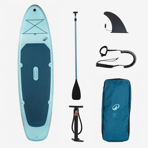 Decathlon 10 ft 6 in inflatable stand-up paddle set gallery image 1