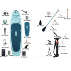 Decathlon 10 ft 6 in inflatable stand-up paddle set gallery image 5