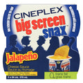 Cineplex Big Screen Snax Cheese Sauce Jalapeño, 4-Pack, 94-ml