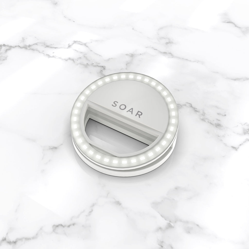 SOAR Clip-On Selfie LED Ring Light
