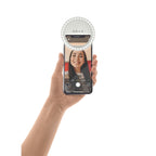 SOAR Clip-On Selfie LED Ring Light