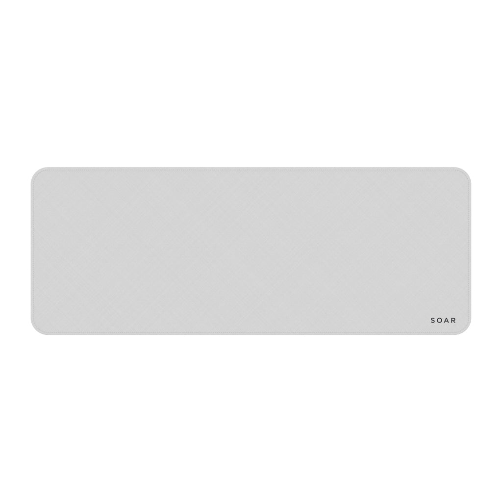 Soar Desktop Mat, White