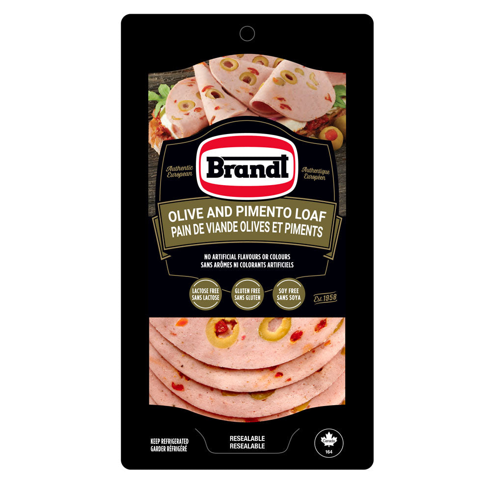 Brandt Olive and Pimento Loaf, 150 g