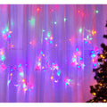 Battery Operated Pendent String Lights with 120 Multicolour LED Lights, 3.5-m