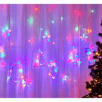 Battery Operated Pendent String Lights with 120 Multicolour LED Lights, 3.5-m