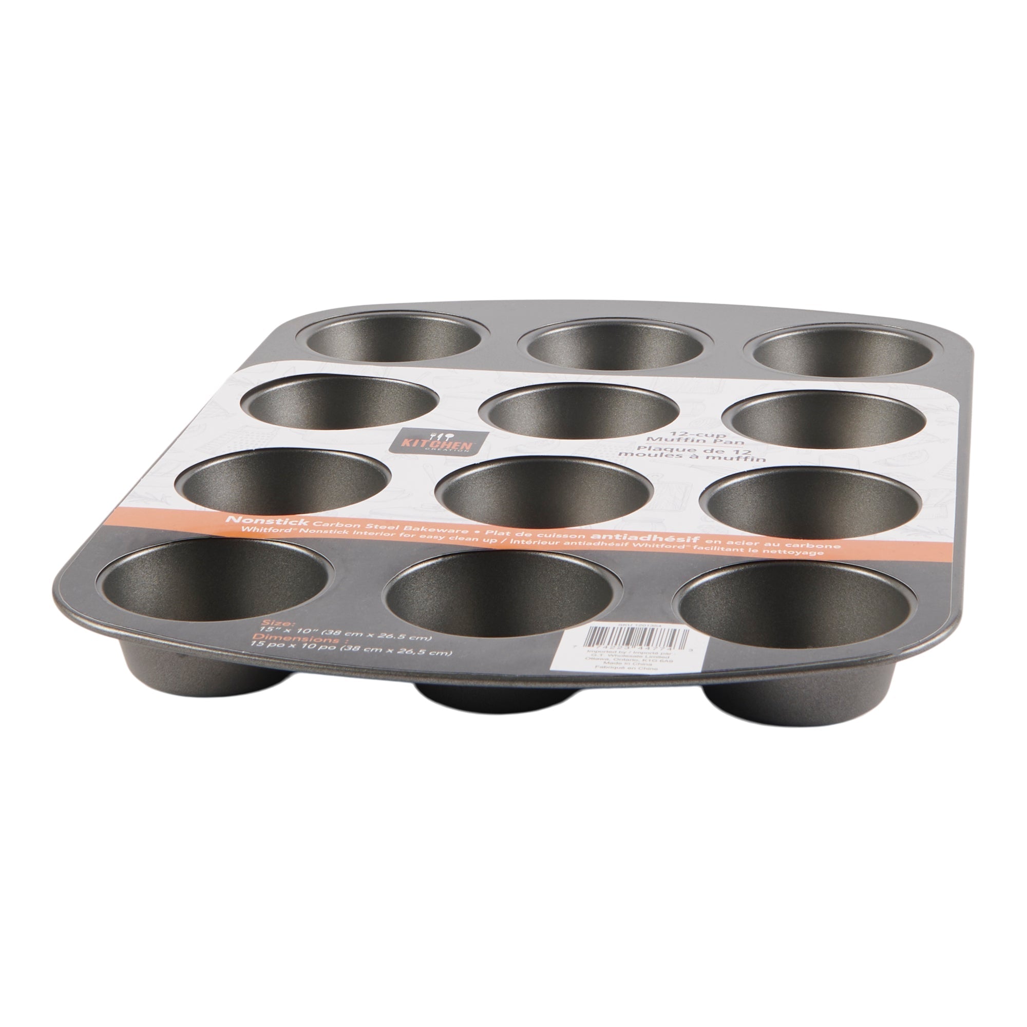 Kitchen Creation Muffin Pan, 12-Cup