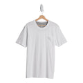 Mountain Ridge Men's Short Sleeve Crew Neck T-Shirt with Chest Pocket, White