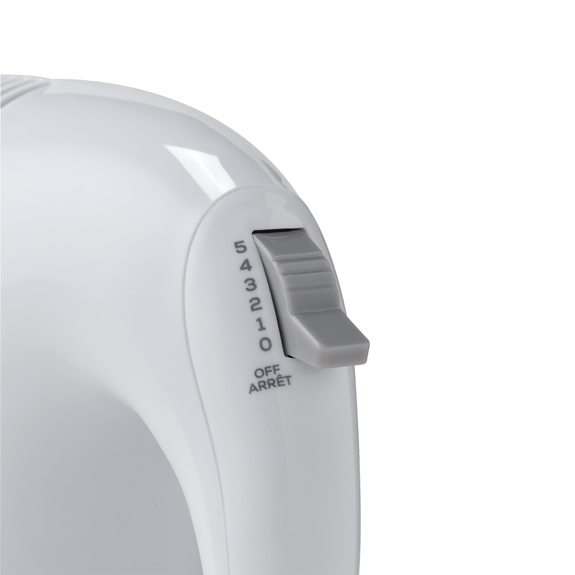 Betty Crocker 5-Speed Hand Mixer, White