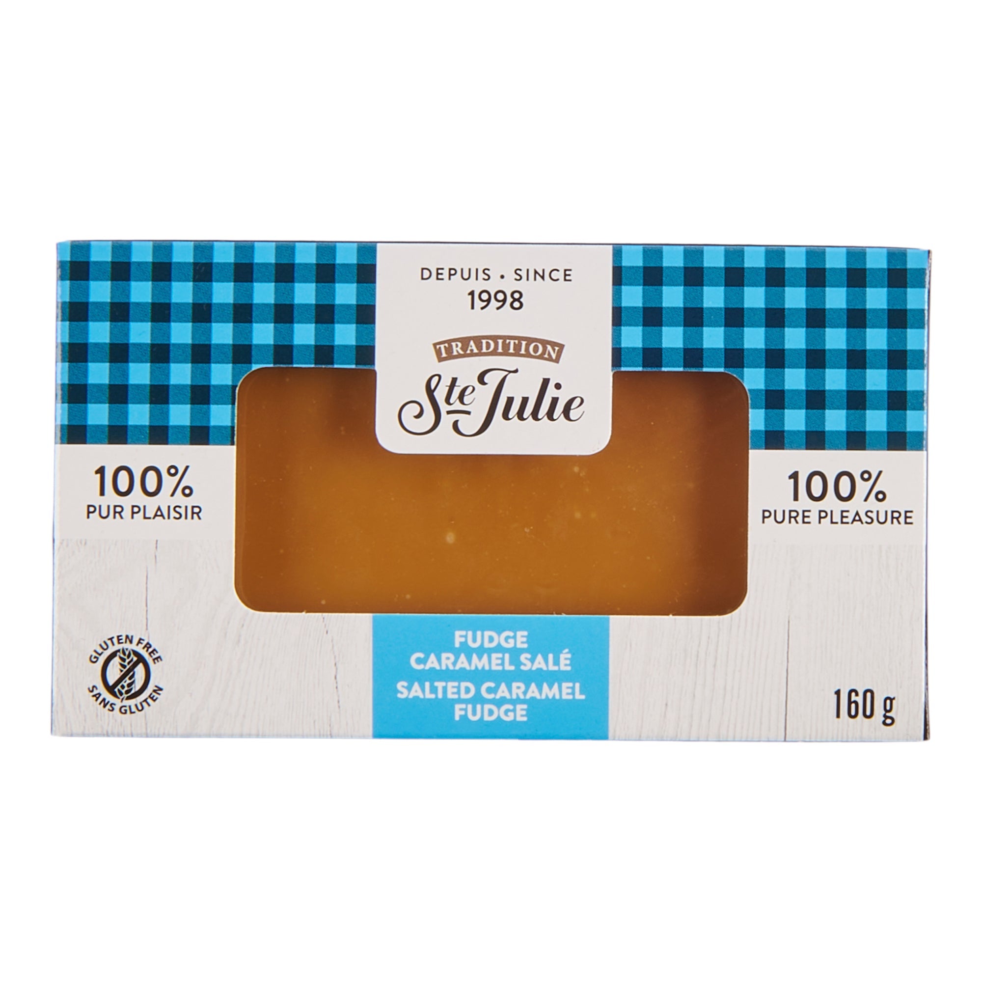 Ste-Julie Salted Caramel Fudge, 160 g